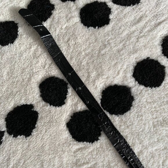 Vintage Century Metal Beaded Leather Hip Waist Drape Belt Southwestern Boho - Picture 15 of 15